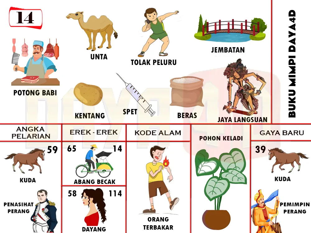 buku mimpi erek erek togel 14